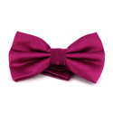 Einstecktuch Einfarbiges Karomuster Fuchsia