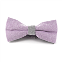 Uni Oxford Fliege Lila und Grau