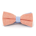 Uni Oxford Fliege Orange und Blau