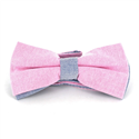 Uni Oxford Fliege in Rosa und Blau