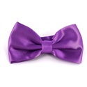 Uni Satin Fliege Lila