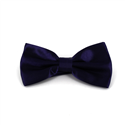 Lila Satin Fliege