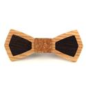 Holz Zwei-Farben Fliege