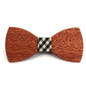 Holz Fliege Einfarbig