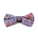 Blauer Paisley Fliege