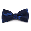 Blauer Paisley Fliege