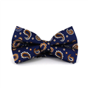 Marineblauer Paisley-Fliege