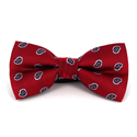 Rote Paisley Fliege in Rot