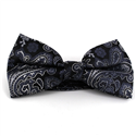XL Paisley Fliege Grau