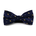 Marineblaue Hundebowtie