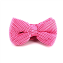 Rosa Einfarbige Strickfliege