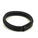 Armband Schwarzes Lederseil II