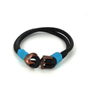 Armband aus Leder mit Anker