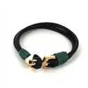 Armband aus Leder mit Anker