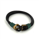 Armband aus Leder mit Anker
