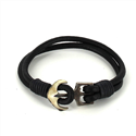 Armband aus Leder mit Anker